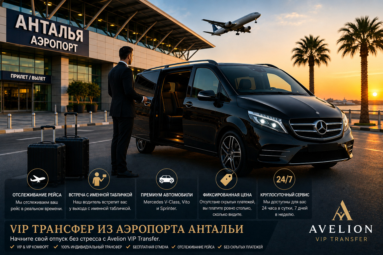 Трансфер из аэропорта Антальи в отель: путеводитель 2026